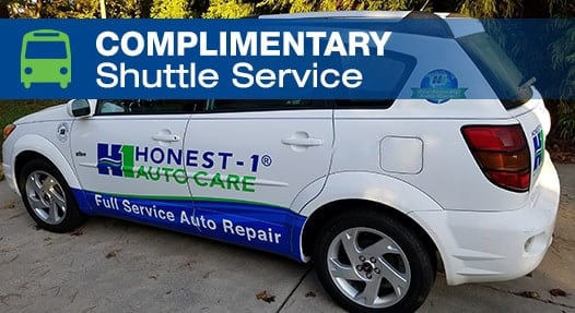 Complimentary Local Shuttle Service | Honest-1 Auto Care San Carlos